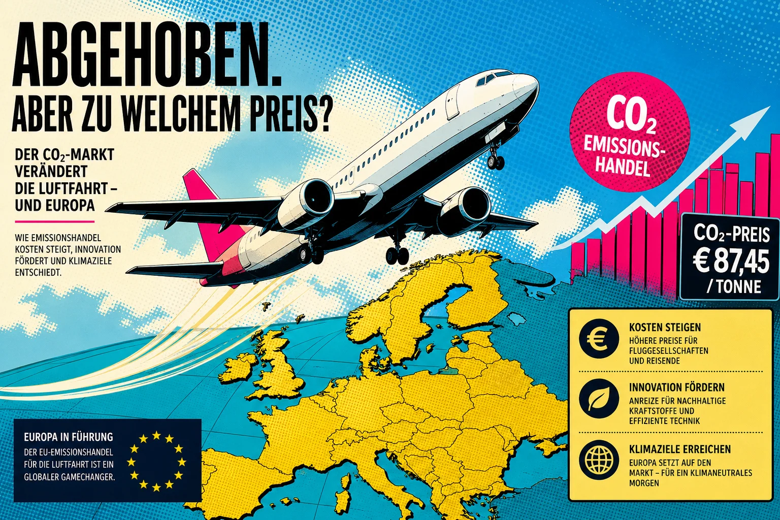 EU plant CO2-Preis für Langstreckenflüge