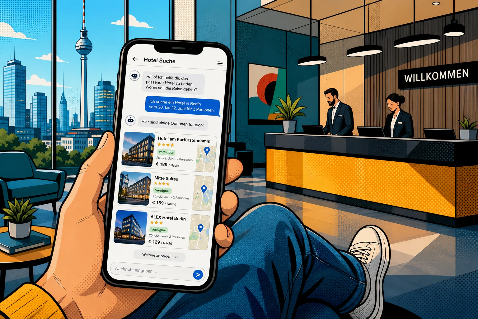 IHG testet KI-Suche auf Website und App