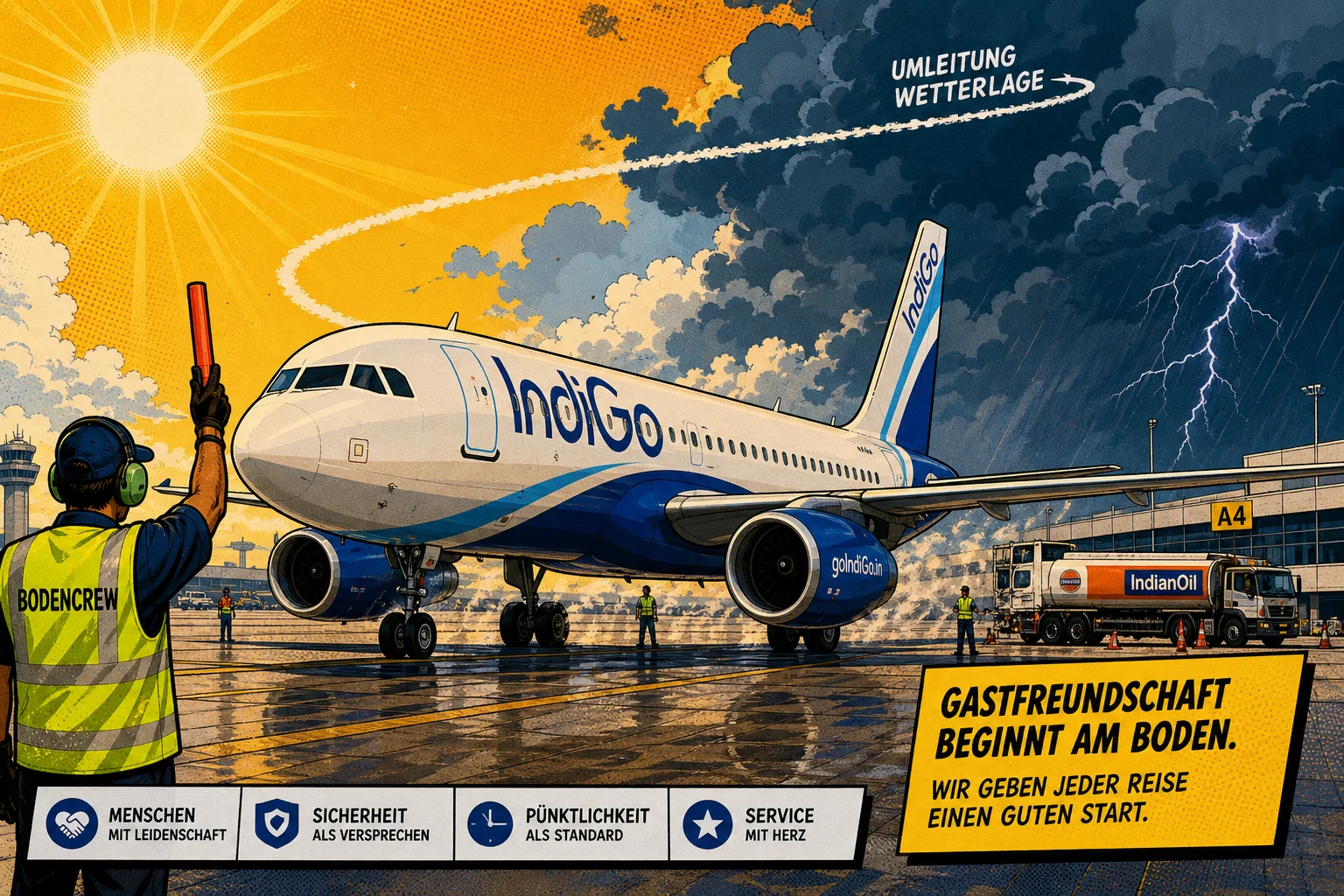 IndiGo rutscht trotz höherer Preise ins Minus