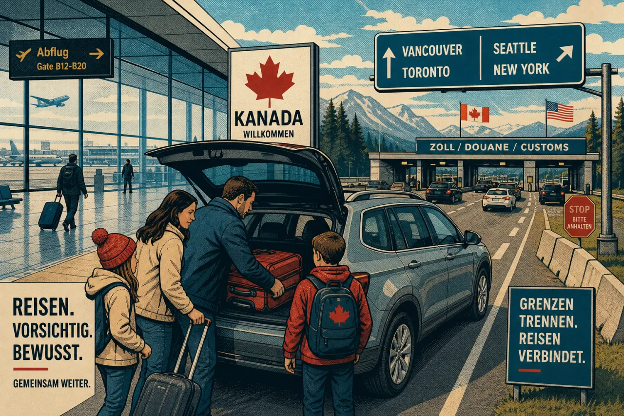 Kanadas Reisen in die USA erholen sich langsam