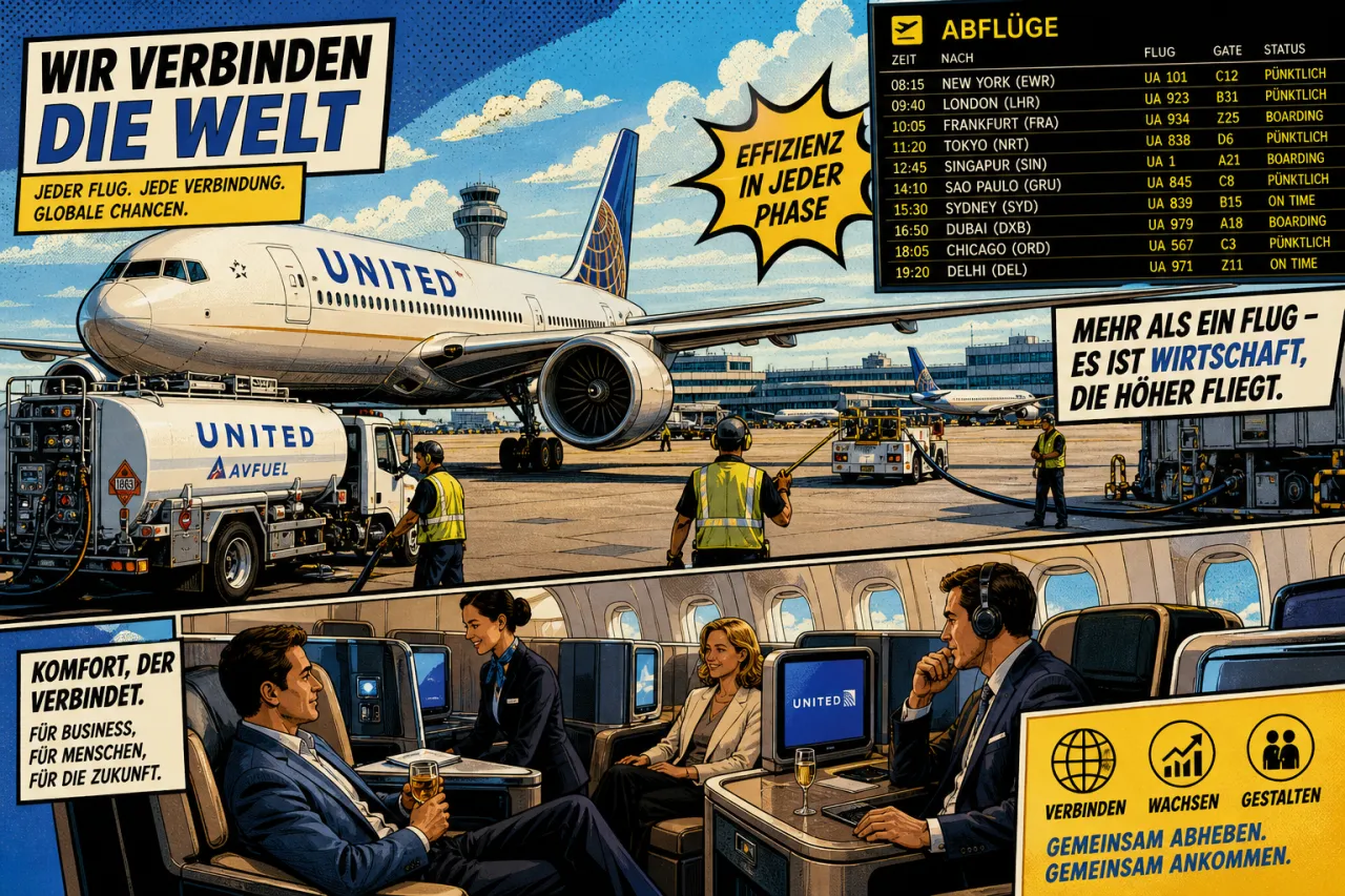 United hebt Ausblick trotz 6 Milliarden Fuel-Kosten an