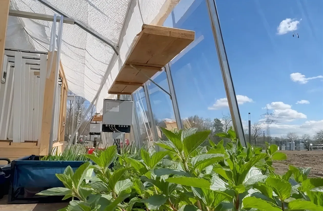 Caravanserei Oranienburg: Küchengarten trifft Biogasanlage