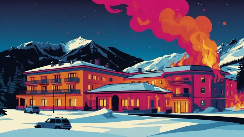 Hotel Klosterbräu in Seefeld: Großbrand zerstört Dachstuhl