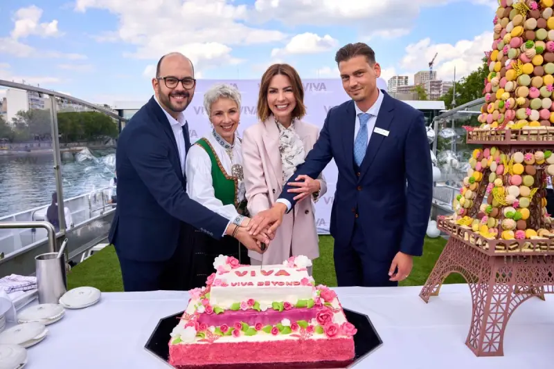 VIVA BEYOND: VIVA Cruises tauft erstes Boutique-Flusskreuzfahrtschiff