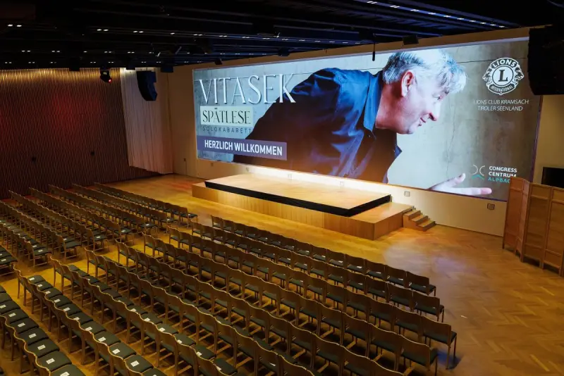 Alpbach bekommt Österreichs größte LED-Wall