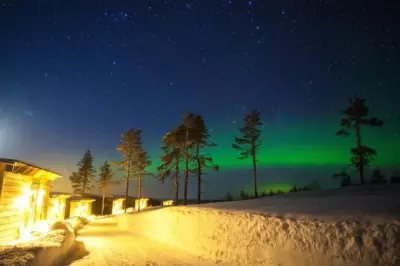 Helsinki trifft Polarlicht-Lodge